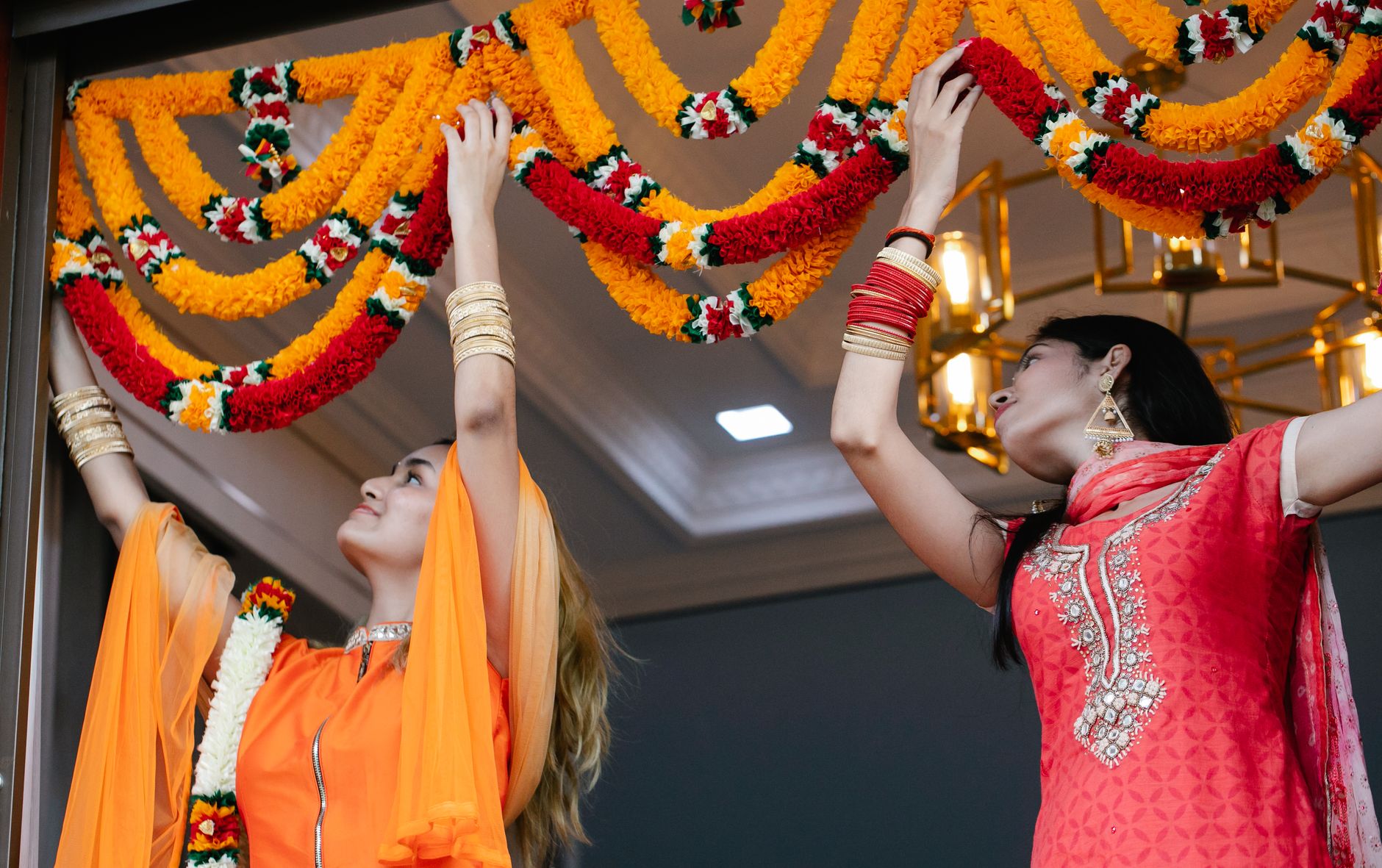 Celebration moment representing The Grand Aura's portfolio