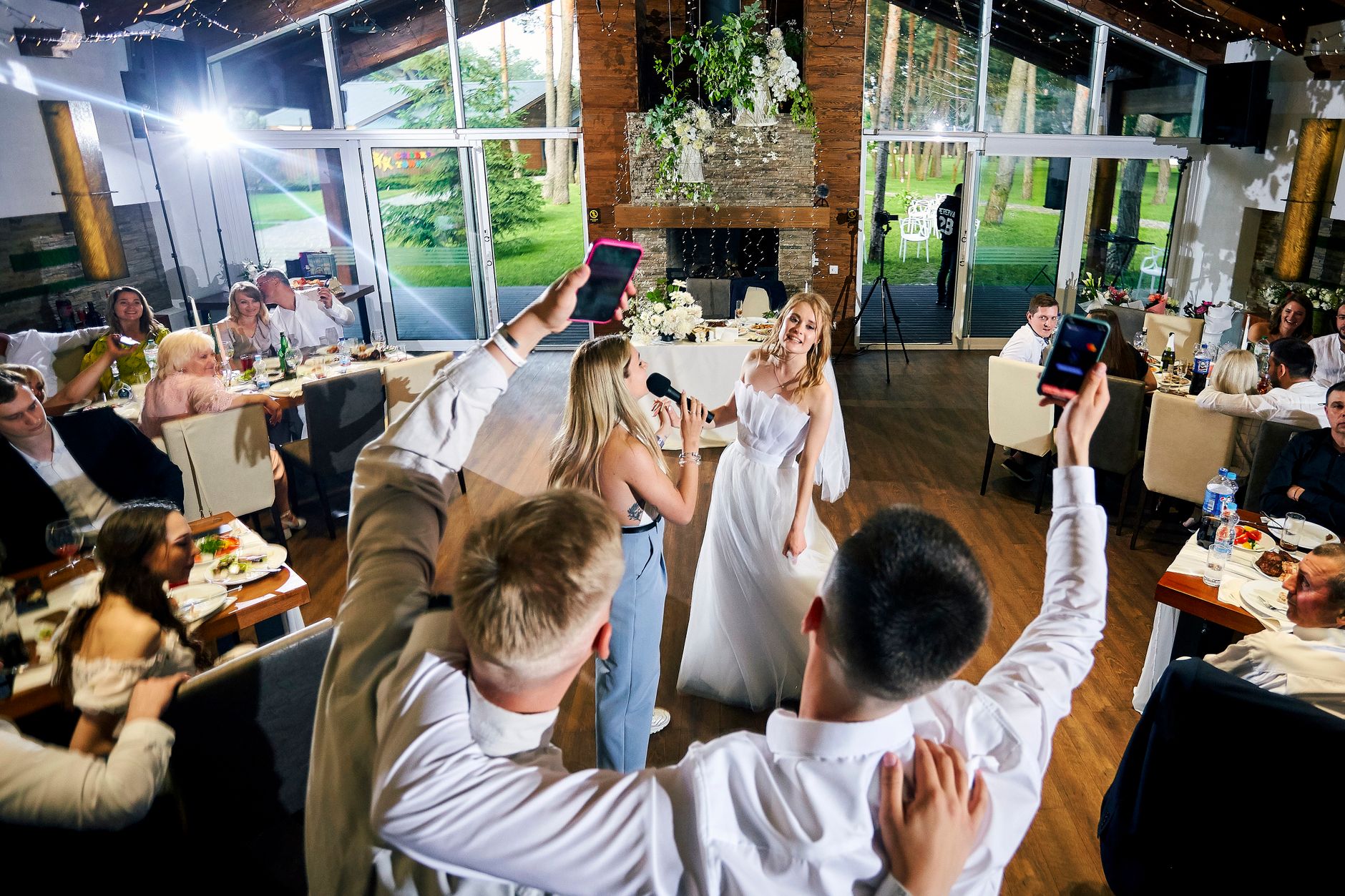 Wedding reception photography coverage